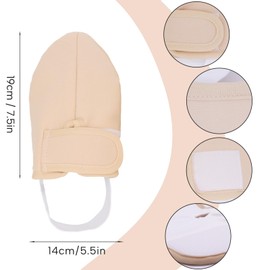 2Pcs Castor Oil Pack for Feet, Castor Oil Pack Wrap Kit Organic Cotton Reusable, Organic Castor Oil Wrap for Toes,Caster Oil Pack Wrap Kit Relieve Foot Muscles Pain (Oil Not Included)