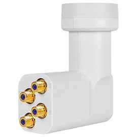 MegaSat 0401098 HD-Profi Quattro LNB White