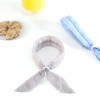 Shirokuma no Kimochi Summer Scarf, Kids Size, Star Light Gray,