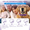 8 Pieza Collar Feromonas para Perro,Ajustable Calmante Collar para Perro,Collar