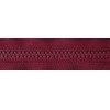 YKK Open Ended Zip, No. 527 Dark Wine, 71 cm