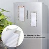 3 Pack Magnetic Shopping List Pad and 1 Magnetic Pen