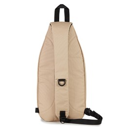 JanSport Move Sling Crossbody Bag – Main Compartment, Zippered Front Pockets, Adjustable Shoulder Strap, Fully Padded Back Panel, Travertine