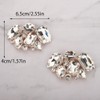 Missgrace Fashion Wedding Bridal Luxury Elegant Crystal Shoe Clips extraíbles
