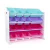Humble Crew Supersized Toy Storage Organizer with 16 Removable Bins,