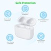 Wireless Charging Case Compatible with AirPods 4, Charging Case Replacement