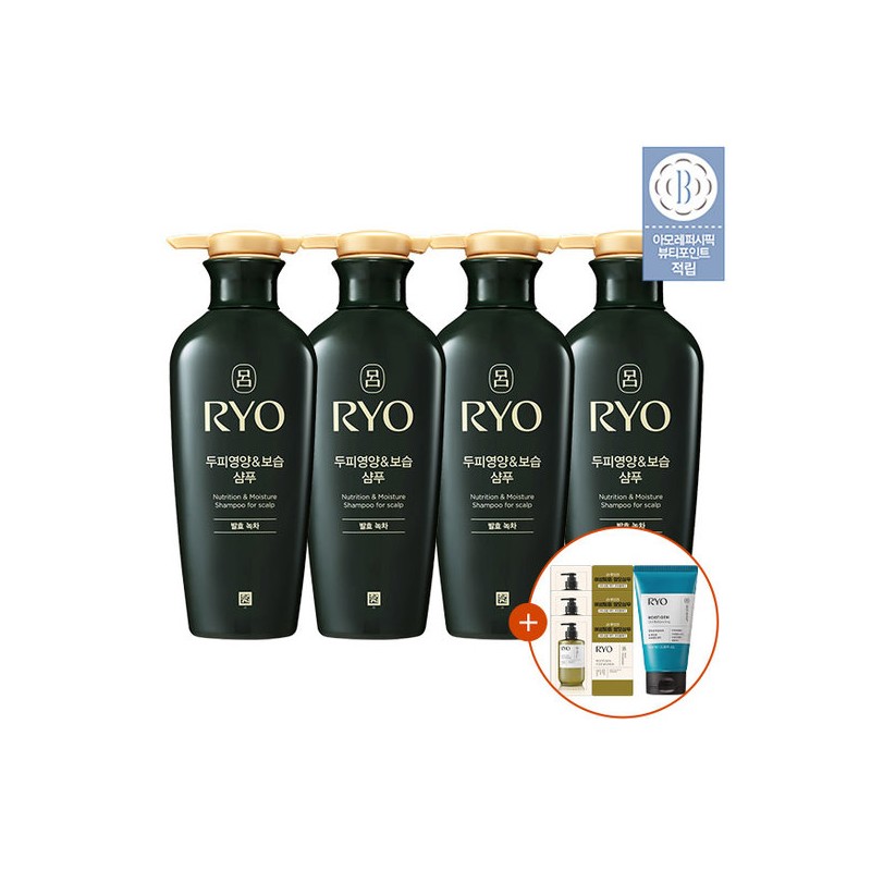 ryo Ryeo Classic Shampoo & Conditioner 400ml 4-pack - 02