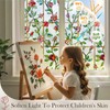 ALIUNI Stained Glass Window Film, Window Privacy Film Frosted Faux
