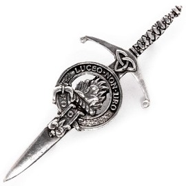 USA Kilts MacKenzie Scottish Clan Crest Kilt Pin Made in Scotland