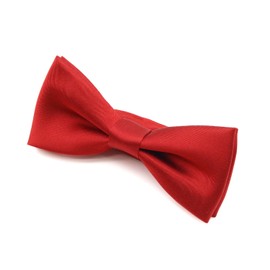Gran Creer Made in Japan Bowtie, Adult, Silk, One-Touch, Adjustable Length, Men's, Women's, Grandcree, red