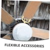 CHILDWEET 2pcs Ceiling Fan Replacement Blade Arms Sturdy Alloy Ceiling