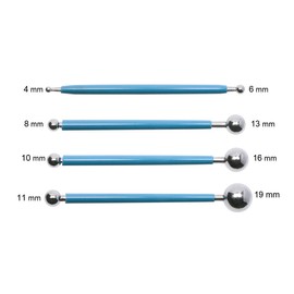 Penta Angel 9Pcs Dotting Tools Embossing Ball Stylus Set Tracing Pens for Rock Painting Nail Art Pottery Clay Modeling Carbon Transfer Paper Ornaments Art Craft DIY