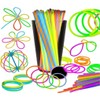 Glow Sticks para fiestas – Kit 90 barras + 90