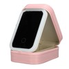 Jewelry Storage Box 3 Color Adjustable Lighting Leather Travel Makeup
