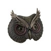 Metallic Bronze Steampunk Owl Head Wall Mask