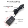 Swokely USB Fingerprint Reader, Biometric Fingerprint Scanner, Password Free Operation,