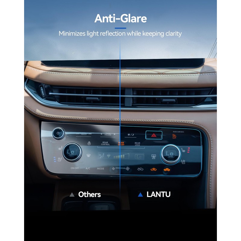 LANTU for Infiniti QX60 screen protector 2022 2023 2024 2025