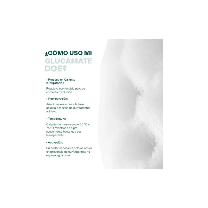Glucamate Doe, Espesante Para Limpiador Facial, 250 G