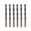 Misuyue 6pcs Metal Drill Bits, 5mm HSS Drill Bit Sets,