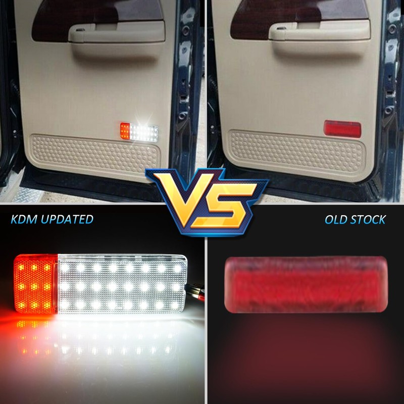 KDM LED Interior Door Panel Courtesy Light Assembly Fit for