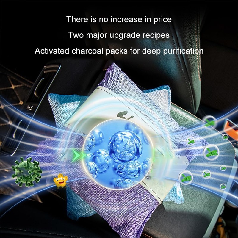 CLSSLVVBN Purify Air With Bamboo Air Purifying Bag Absorbs Moisture