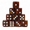 Luck Lab 10 Piece D6 Dice Pack - Acrylic Dice