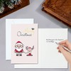 Christmas Cards Boxed with Envelopes and Sticker, 12 Assorted Designs