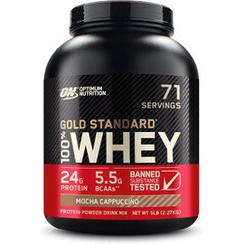Optimum Nutrition Optimum Nutrition Gold Standard 100% Whey Protein Powder, Mocha Cappuccino, 5 Pound (Packaging May Vary)