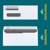 EnDoc #8 Double Window Envelopes Self Seal - Security Check