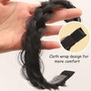 Hoshisea Synthetic Hair Braided Headband, Messy Braided Headband, Braided Headband