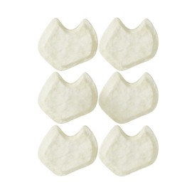 Premium Dancers Pads for Ball of feet Pain - Sesamoiditis Pads - Made in USA - 1/4" Thick Adhesive Skived Felt - 12 Pieces - Left Foot