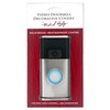 Traditional Video Doorbell Cover (Ring 2nd Generation Compatible) (Nickel Silver)