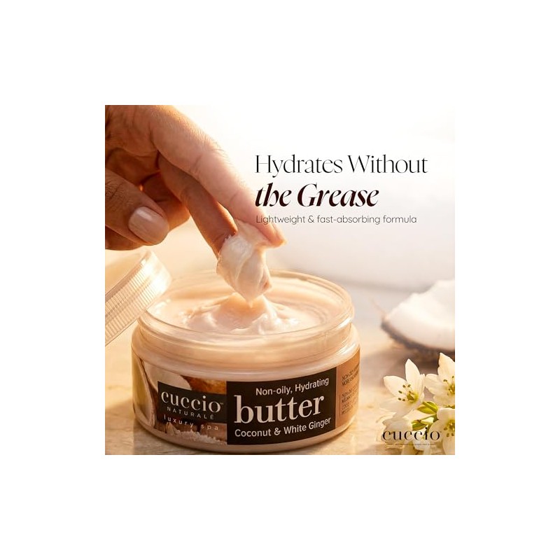 Cuccio Naturale Butter Blends - Ultra-Moisturizing - Renewing, Smoothing And