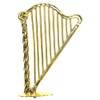ibasenice Lightweight Instrument Decorations - 1pc Mini Harp Home Decoration