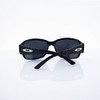 HAND Stylish 032 Unisex Sunglasses in a Black Frame with