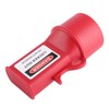 3Pcs Set Industrial Waterproof Socket Lockout Device 52mm Lockout Plug