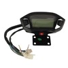 Motorcycle Speedometer LCD Digital Tachometer Odometer for 110cc 125cc 150cc