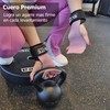 Elite Fitness Calleras de Cuero para Gimnasio, Protectores de Mano