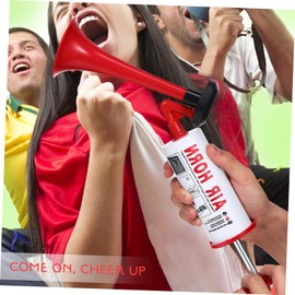 STOBAZA Handheld Air Horn Loud Noise Maker Ergonomic Pump for Sports Events Car and Safety Durable Design Multi Use Air Horn for Parties and Wild Animal Safety