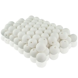 MCE-Commerce A0010302 Cotton Balls 30 mm Pack of 100 Cellulose White 3 cm