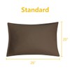 sourcing map 2 Pack Pillow Cases Soft 1800 Series Microfiber