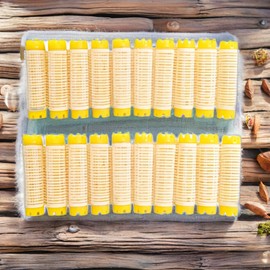 Yellow Gourmi Perm Brush Hair Serum Dyeing Gown Sticky Perm Rod Self Perm Root Volume Perm 20P No. 1 No. 2 No. 3 No. 4 1SET No. 2 Sticky Perm Rod 20P / 옐로구르미 파마용브러시 헤어세럼 염색용가운 찍찍이 파마롯드 셀프파마 뿌리볼륨 펌 20P 1호 2호 3호 4호 1SET 2호 찍찍이 파마롯드 20P