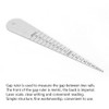 Gap Gauge Feeler Rule Stainless Steel Gap Gauge Feeler Ruler