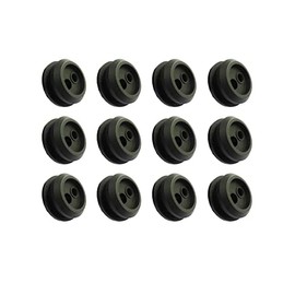 Fuel Line Tank Grommets 2 Hole Diameter 24mm Suitable for Homelite Ryobi Trimmer (12 per pack)
