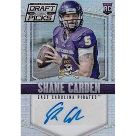 Shane Carden autographed football card (East Carolina Pirates) 2015 Panini Draft Rookie #139