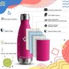 Vikaster Thermos 350 ml, Leak-proof Thermos Flask, BPA-Free Reusable Thermos