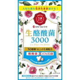 minami healthy foods raw butyric acid bacteria 3000 60 capsules