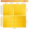 Chinrose Metal Pegboard Panels, Yellow, Heavy Duty