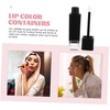 FOMIYES 4pcs Refillable Lip Gloss Tubes Base for Easy Identification