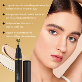 Corrector de Ojeras para el Área de los Ojos - Hidratante, Liviano y Revitalizante para un Look Fresco y Natural, Cubre Ojeras y Aporta Luminosidad (Natural, 10ml)